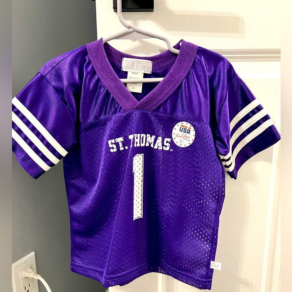 COPY - University of St Thomas youth 4T jersey.